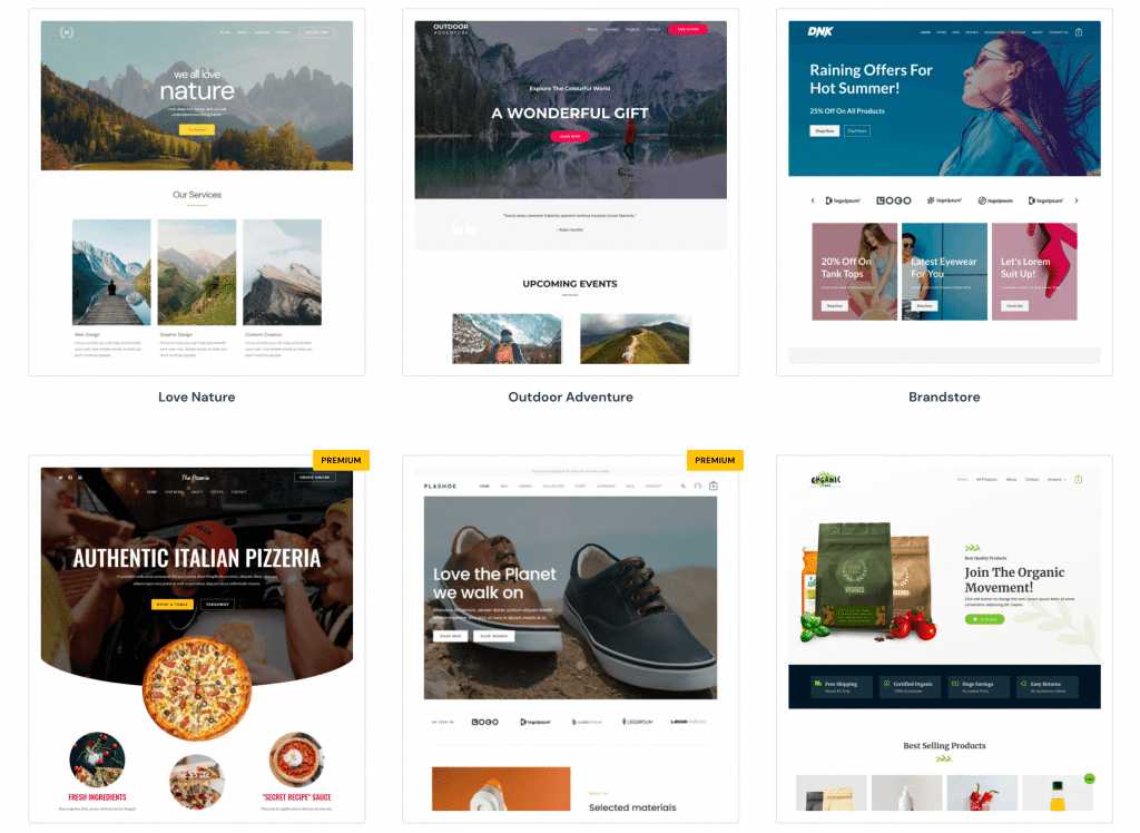 Plantillas de diseños web